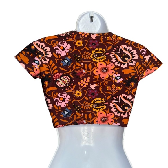 LA DOUBLE J Selva Bow Reversible Print Bikini (TOP ONLY) - Picture 9 of 14